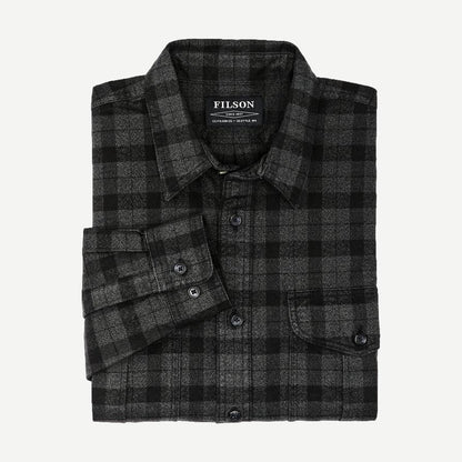 Alaskan Guide Shirt - Heather Black Plaid - Galvanic.co