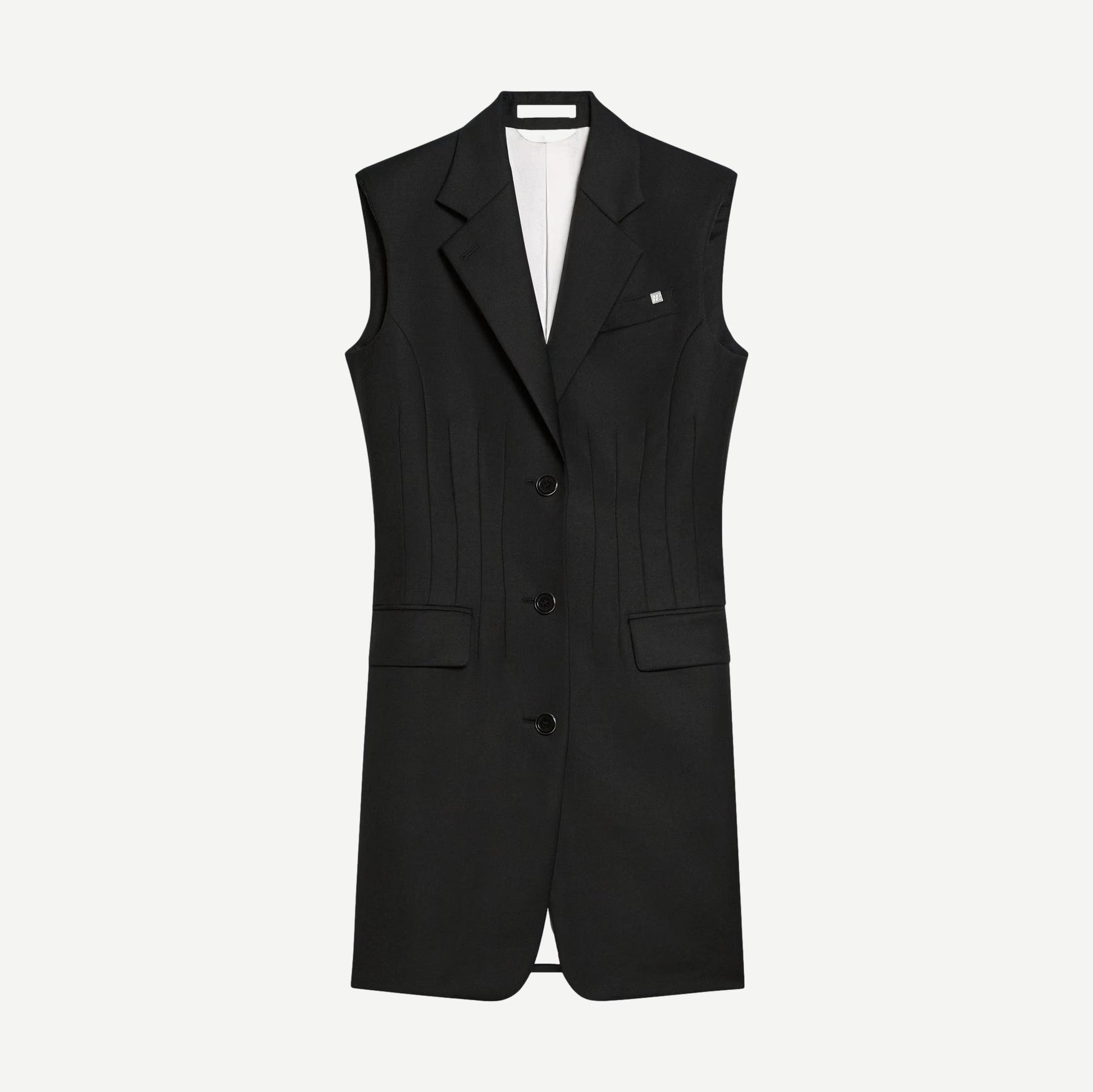 Darted Blazer Mini Dress - Black Galvanic.co Darted Blazer Mini Dress - Black Galvanic.co