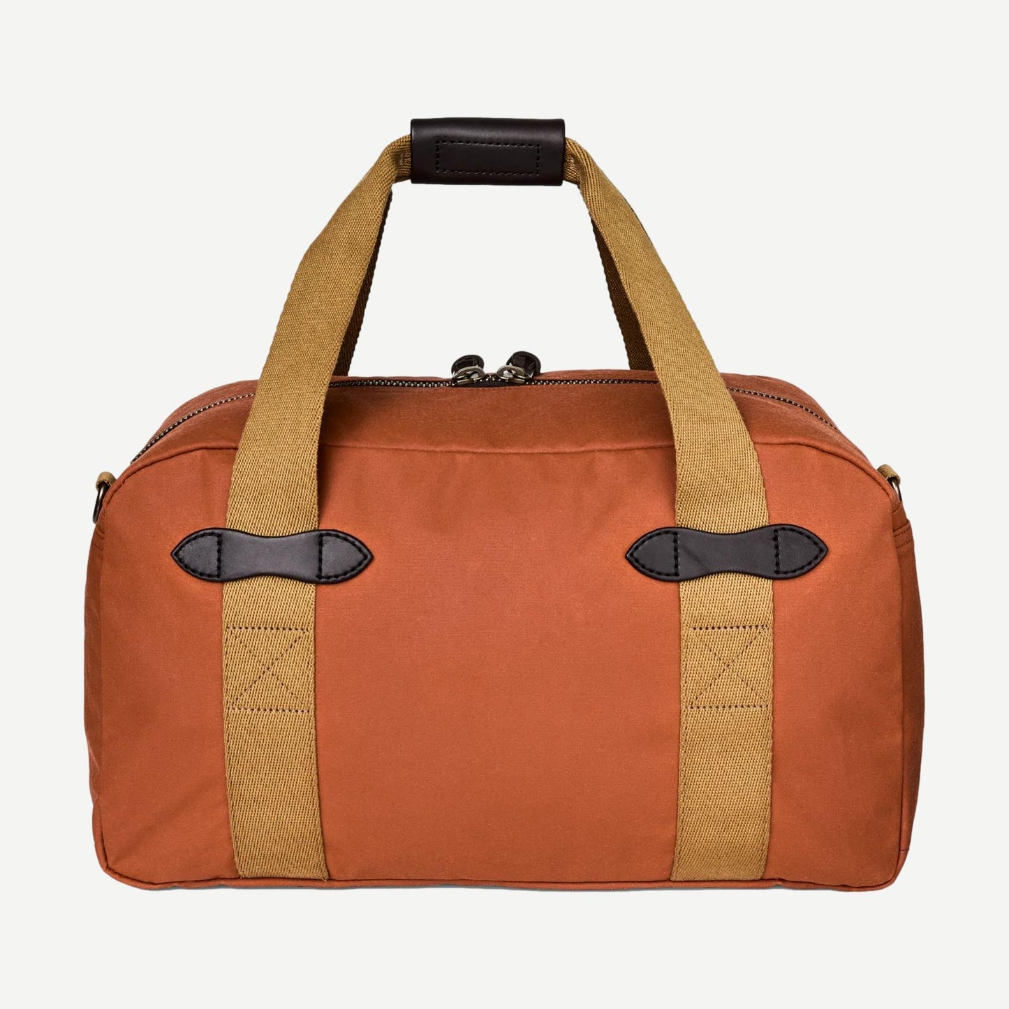 Tin Cloth Small Duffle Bag - Rust
