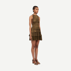 Cecily Dress - Olive - Galvanic.co