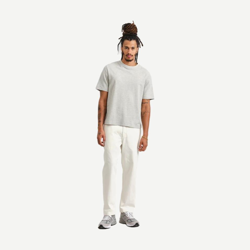 Dean SS Tee Jolt - Grey Marl - Galvanic.co