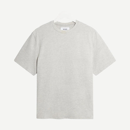 Dean SS Tee Jolt - Grey Marl - Galvanic.co
