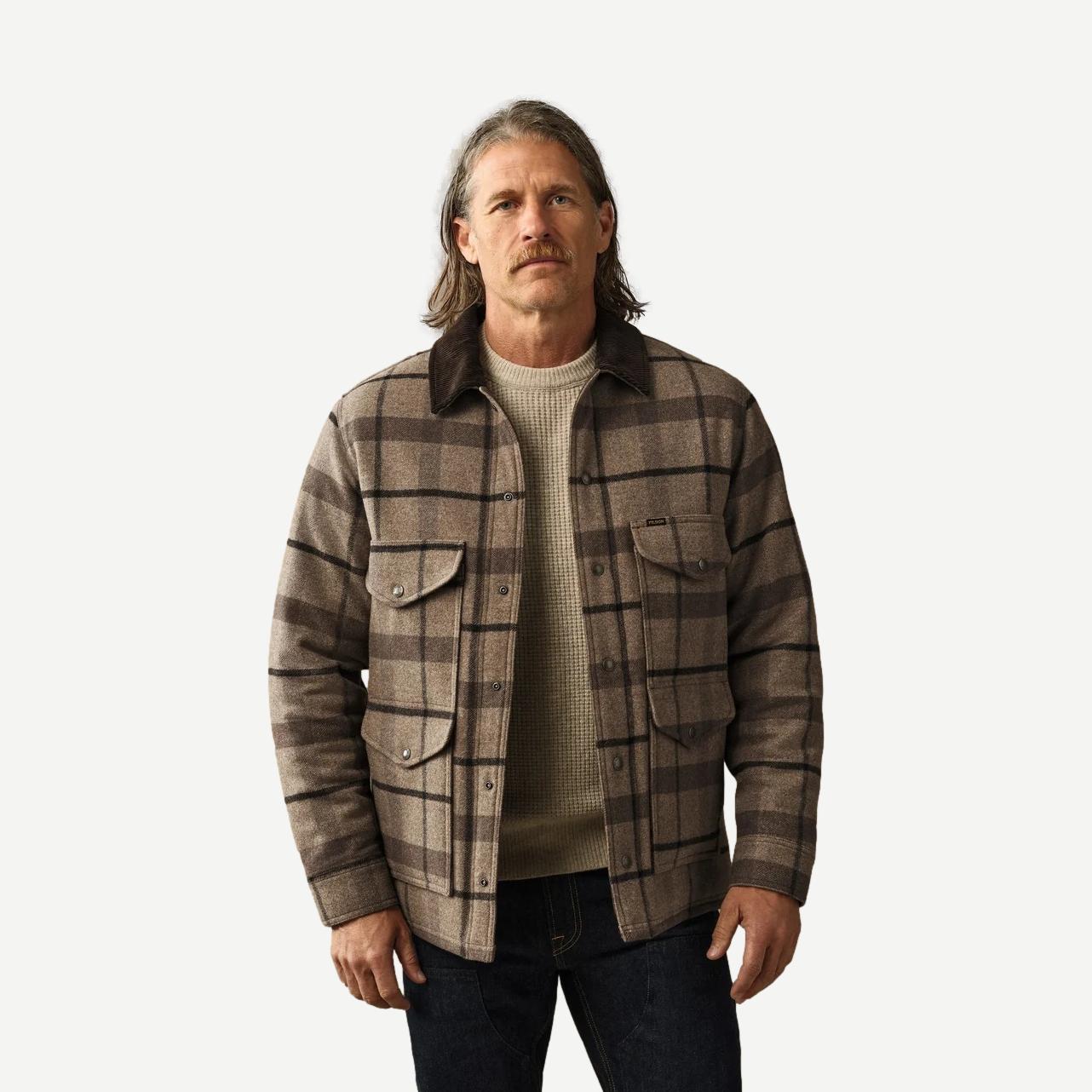 Spokane Insulated Cruiser - Brown Heather Plaid