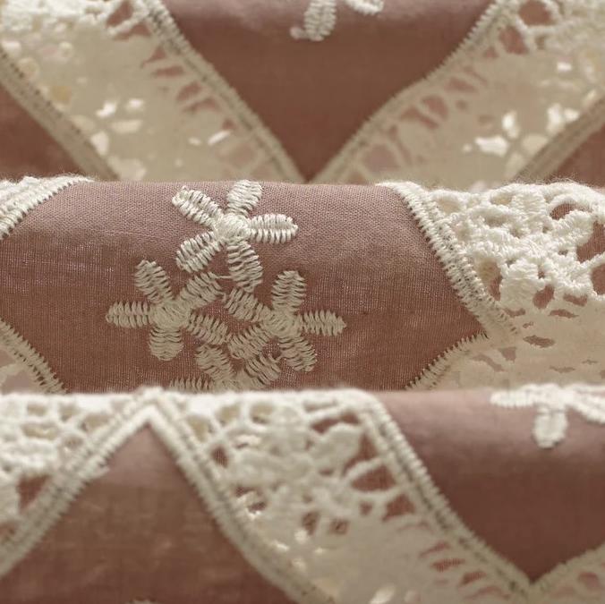 Didcot Shirt Diamond Lace - Taupe/Ecru - Galvanic.co