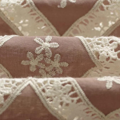 Didcot Shirt Diamond Lace - Taupe/Ecru - Galvanic.co