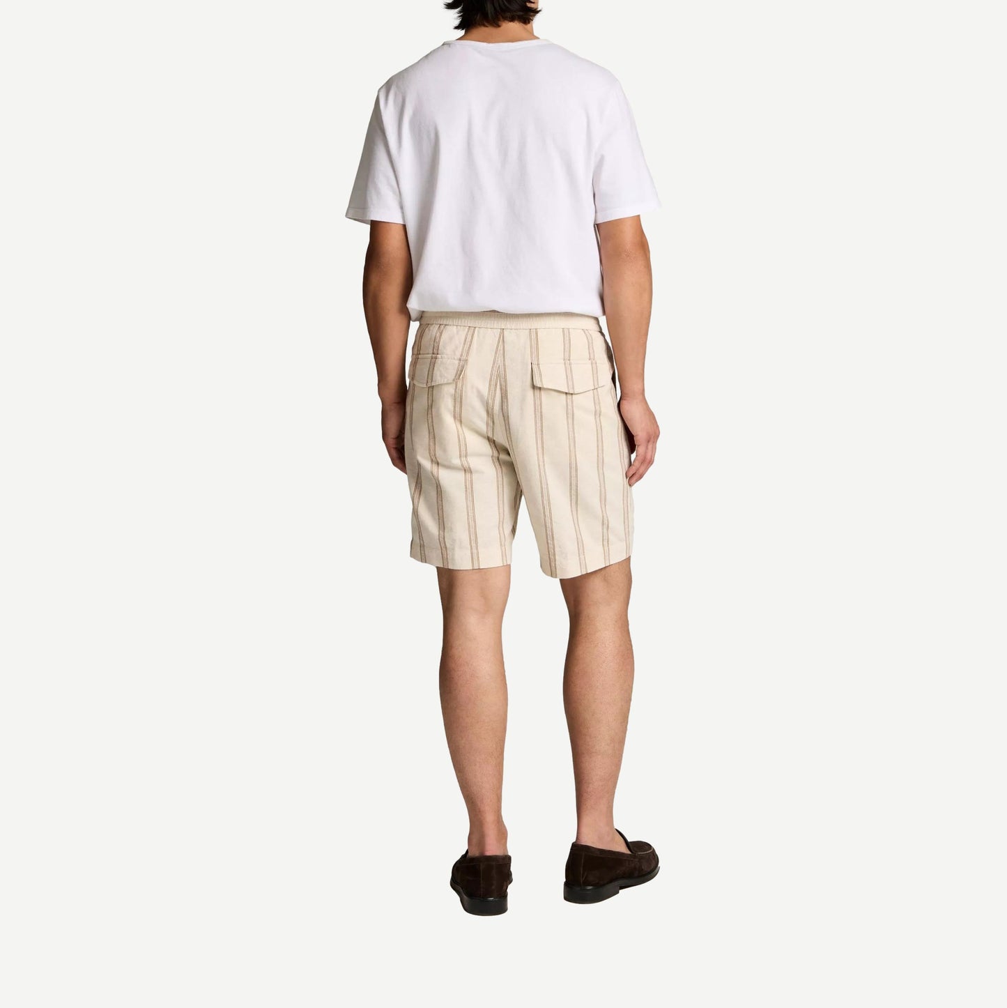 Cove Striped Short - Midland/Smock White - Galvanic.co