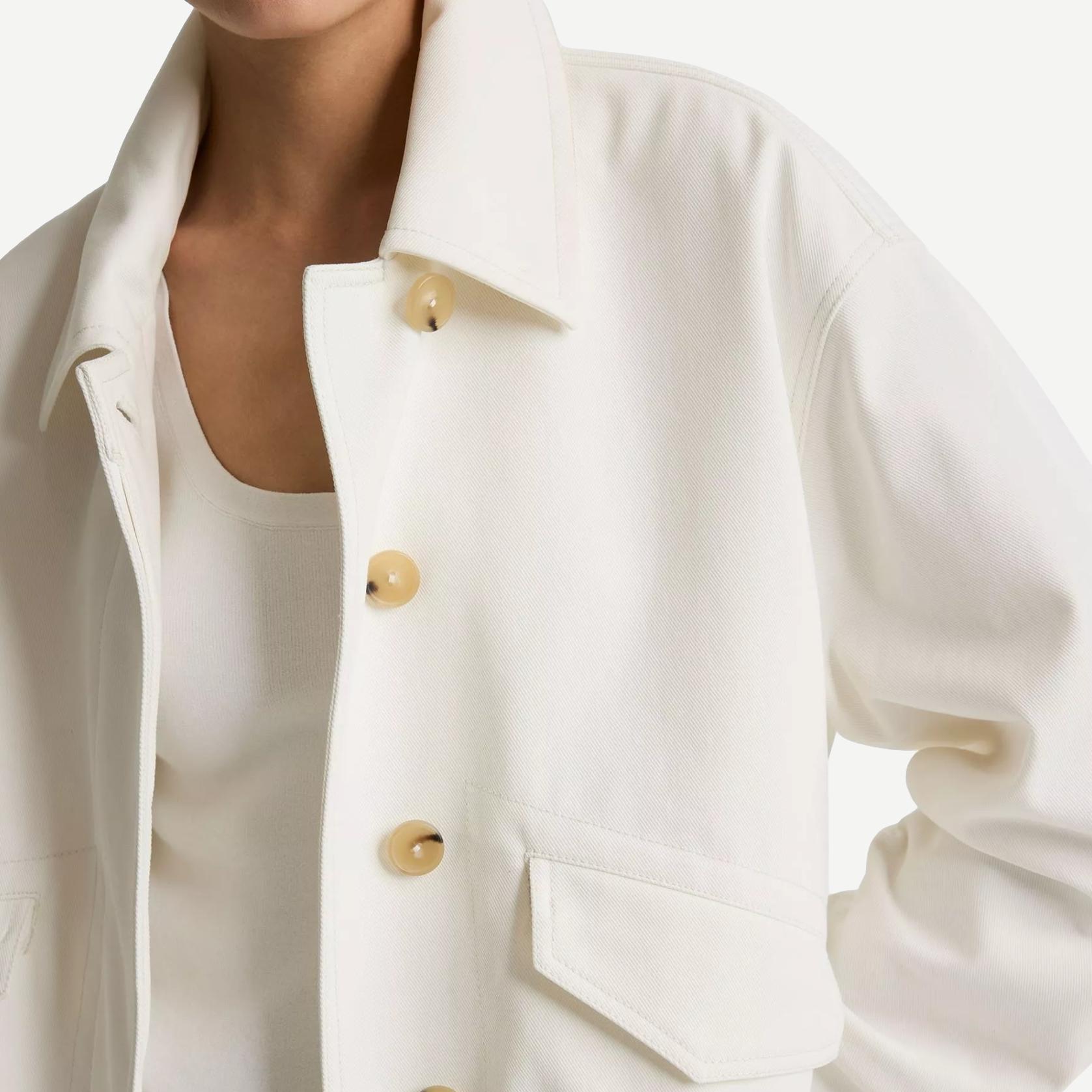 Cotton Bomber - Chalk - Galvanic.co