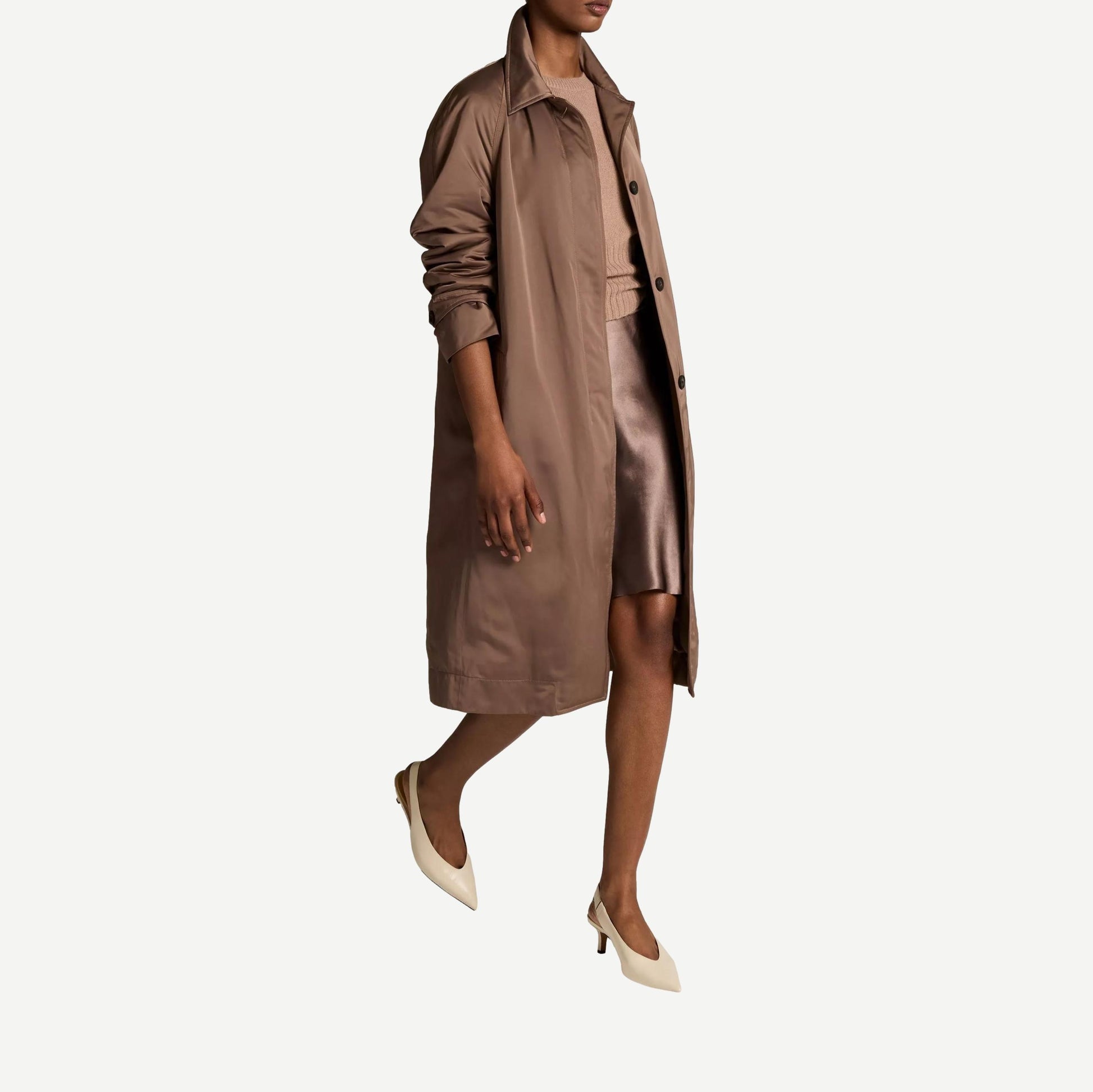 Technical Car Coat - Taupe haze - Galvanic.co