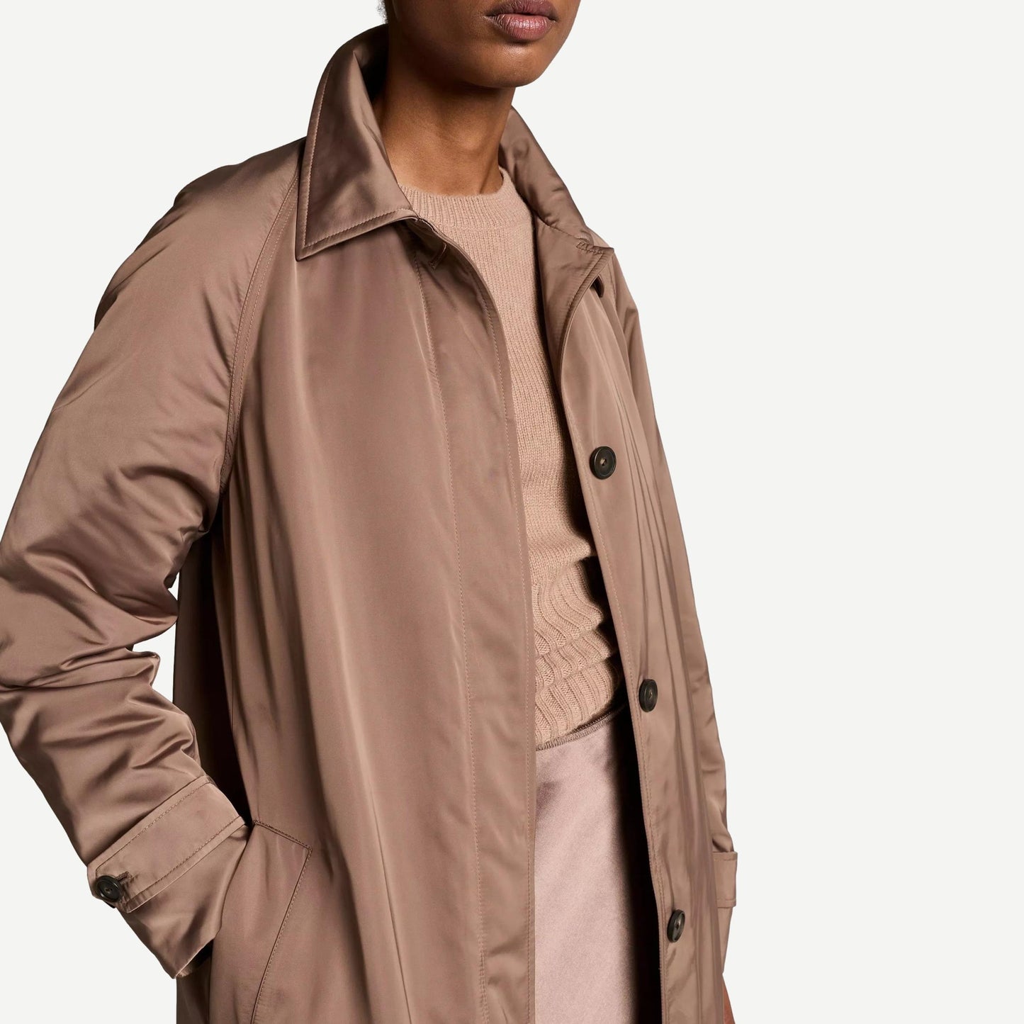 Technical Car Coat - Taupe haze - Galvanic.co