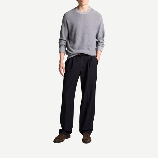 Geo Jacquard L/S Crew - Dyelot - Galvanic.co