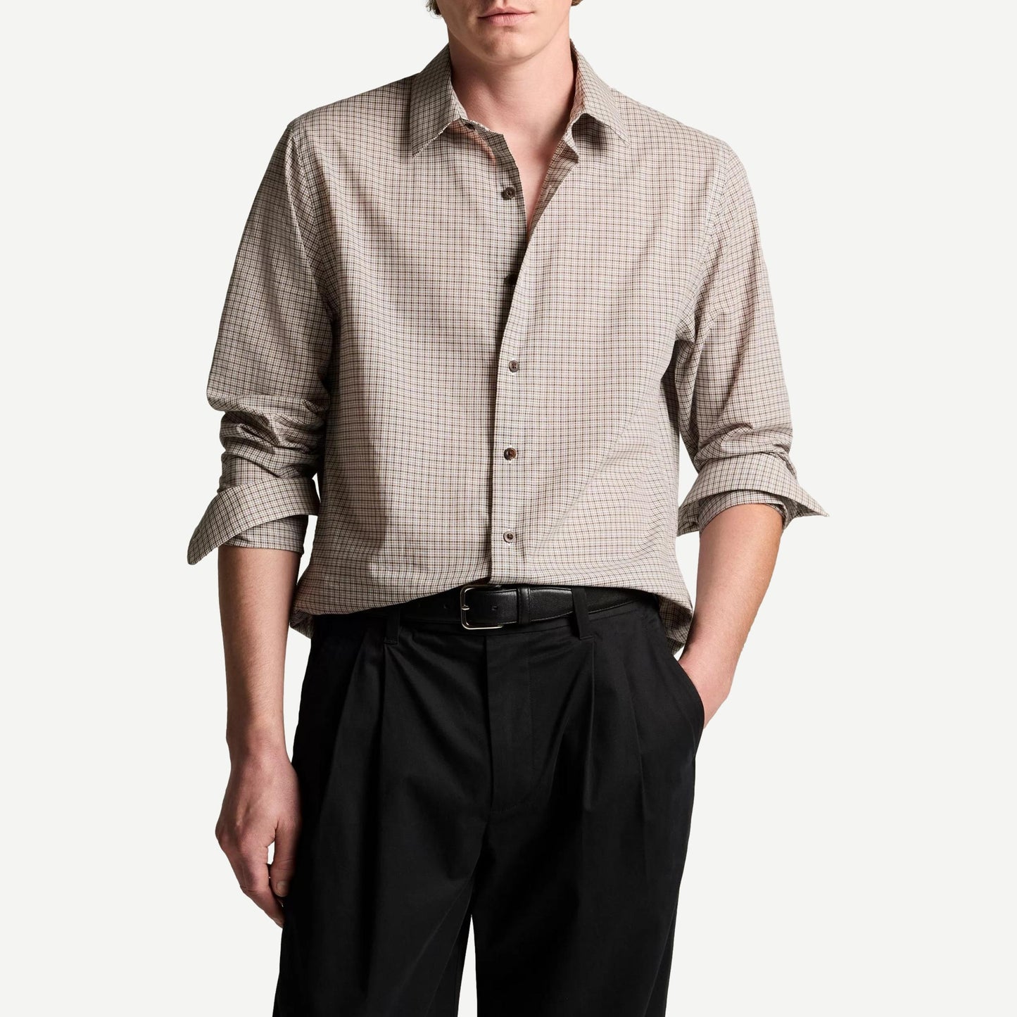 Condor Plaid L/S - Prussian Blue Combo - Galvanic.co
