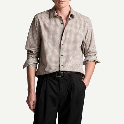 Condor Plaid L/S - Prussian Blue Combo - Galvanic.co
