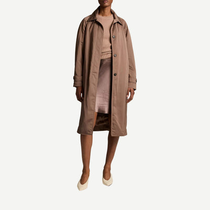 Technical Car Coat - Taupe haze - Galvanic.co