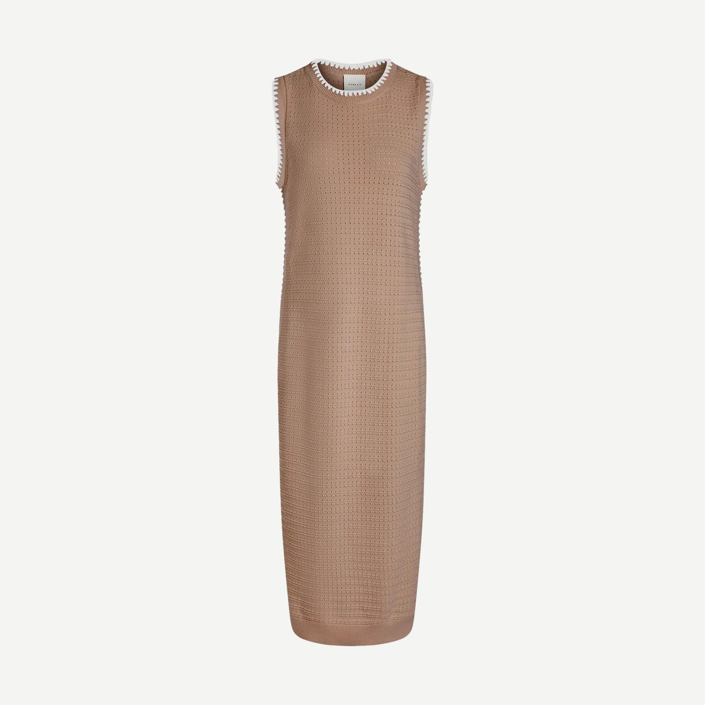 Dwight Tank Knit Dress- Light Taupe - Galvanic.co