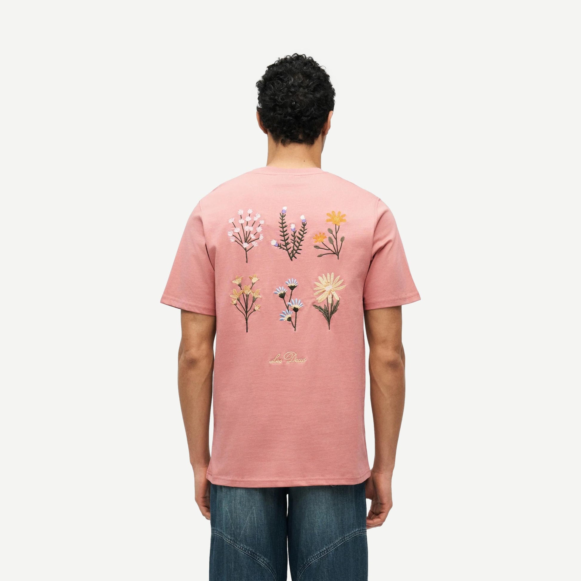 Wild Flower T-Shirt - Ash Rose Pink - Galvanic.co