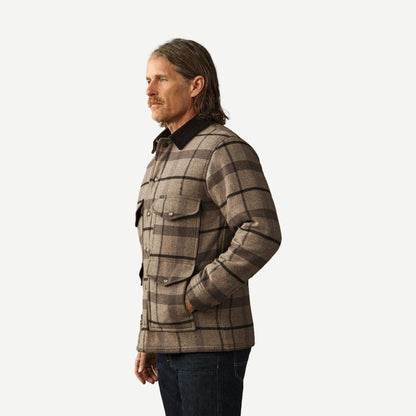 Spokane Insulated Cruiser - Brown Heather Plaid