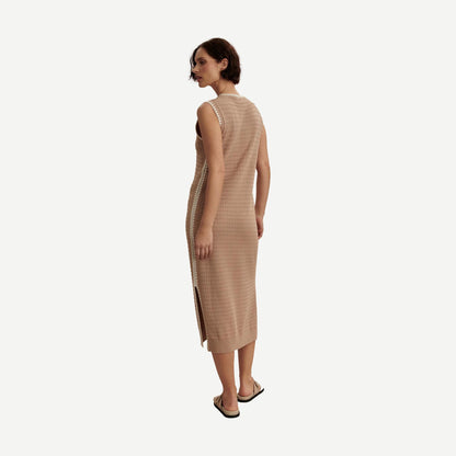 Dwight Tank Knit Dress- Light Taupe