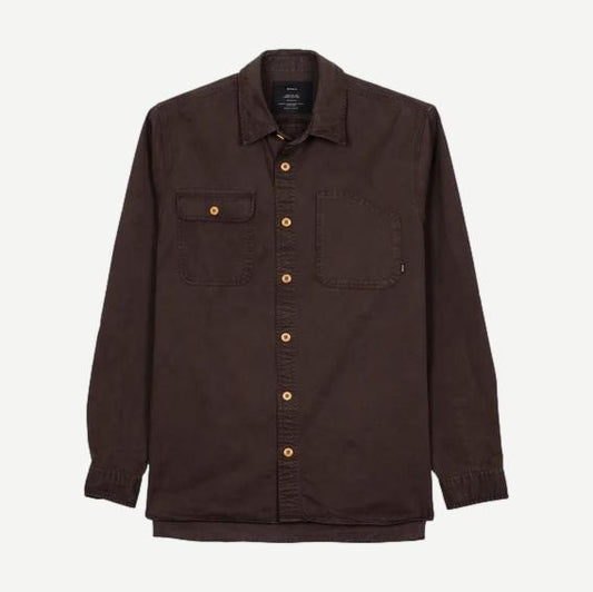 Eddystone Shirt - Brunt Umber
