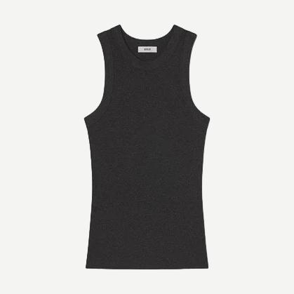 Leigh Tank - Charcoal Heather