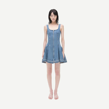 Eleodra S/L Mini Dress - Zampa - Galvanic.co