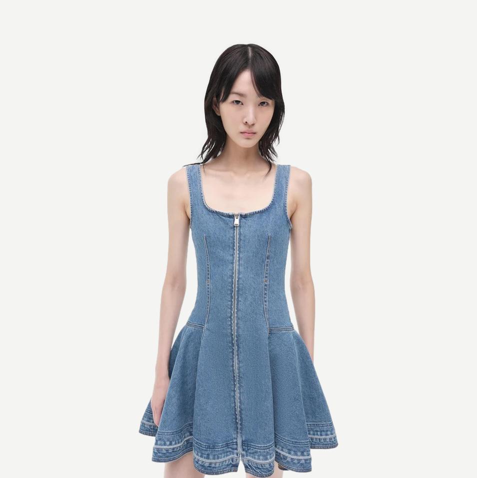 Eleodra S/L Mini Dress - Zampa - Galvanic.co