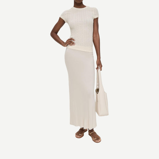 Puckered Cap Sleeve - Undyed - Galvanic.co