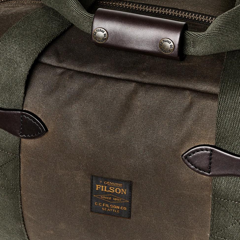 Tin Cloth Small Duffle Bag - Otter Green