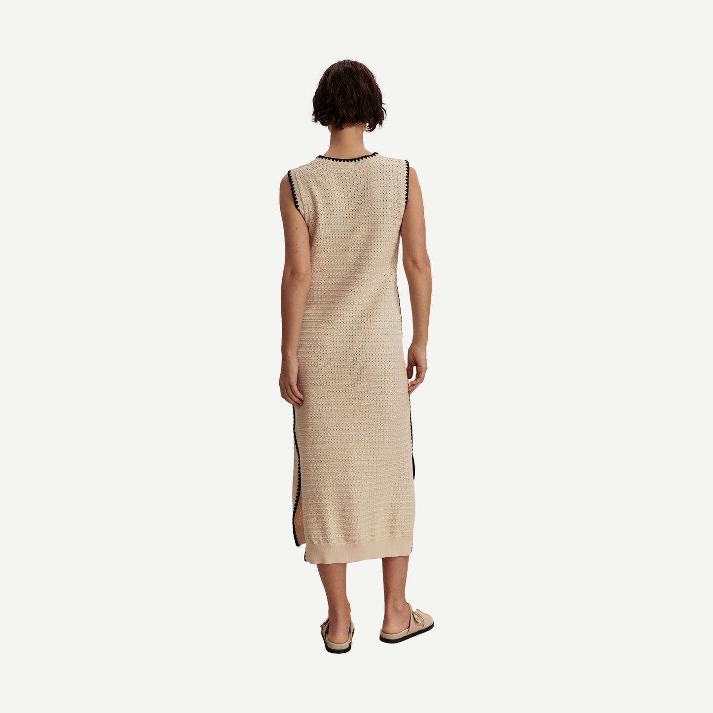 Dwight Tank Knit Dress - Birch - Galvanic.co