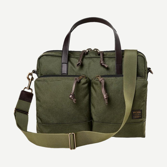 Dryden Briefcase - Otter Green - Galvanic.co