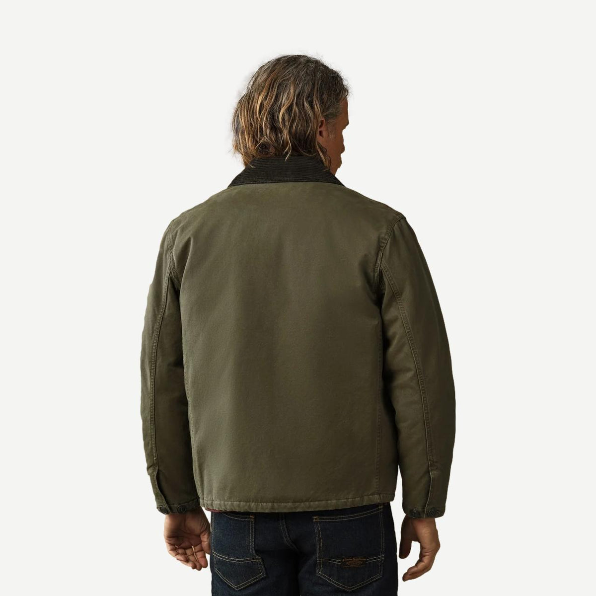 Insulated Canvas Outfitter Jacket - Dark Olive