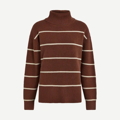 Hamish Stich Knit Sweater - Golden Bronze