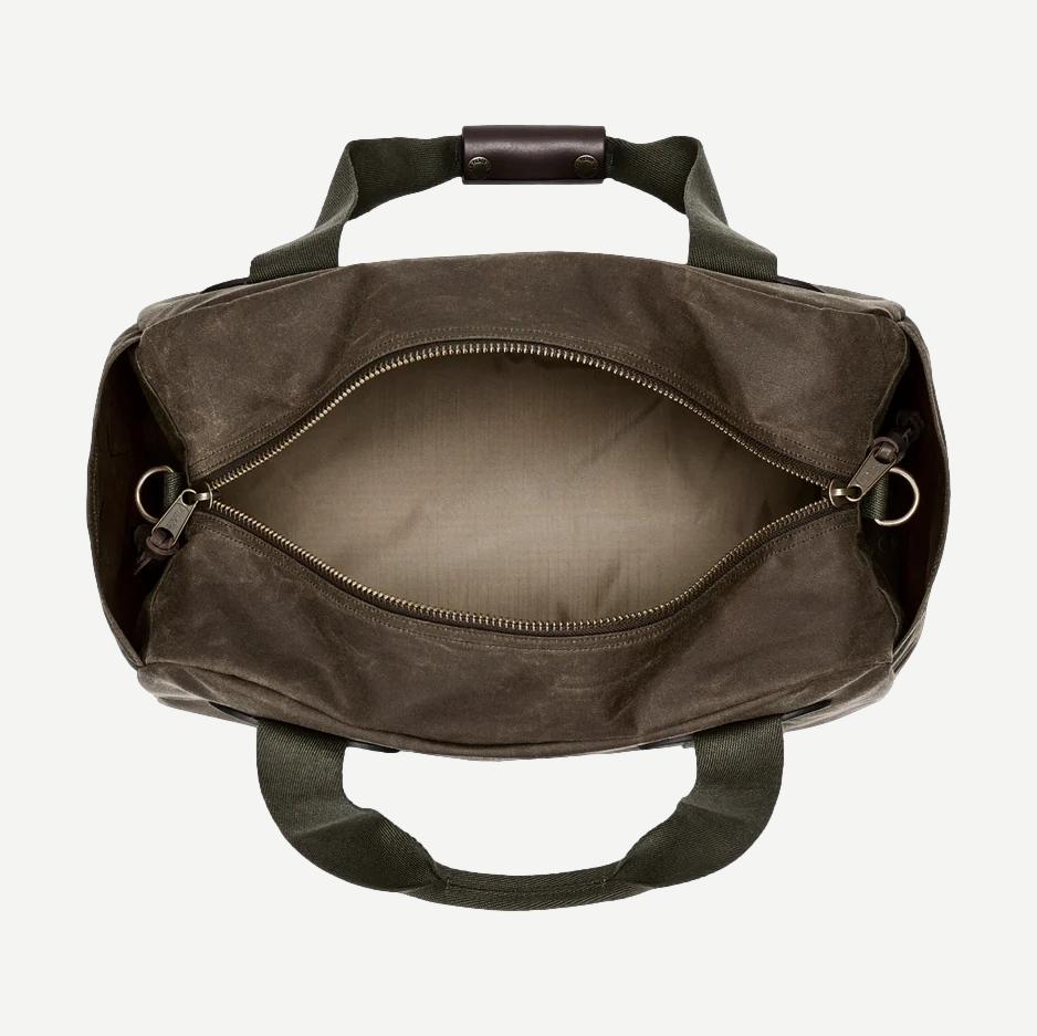 Tin Cloth Small Duffle Bag - Otter Green