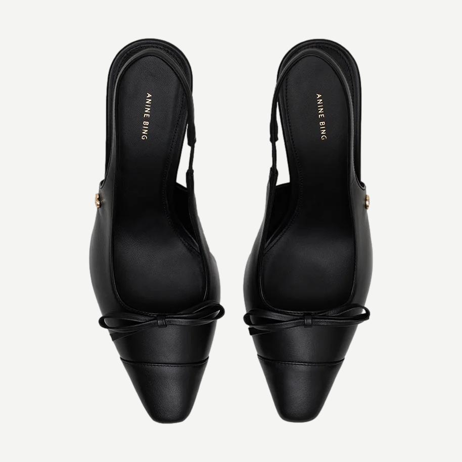 Freya Slingbacks - Black - Galvanic.co