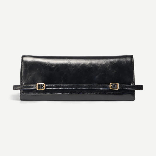 River East West Moto Clutch - Black