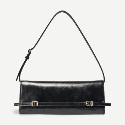 River East West Moto Clutch - Black