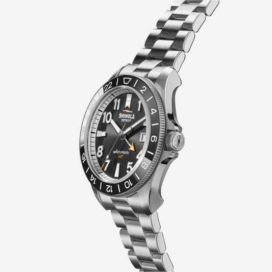 Gift Set: Monster GMT 40mm Silver Bracelet - Galvanic.co