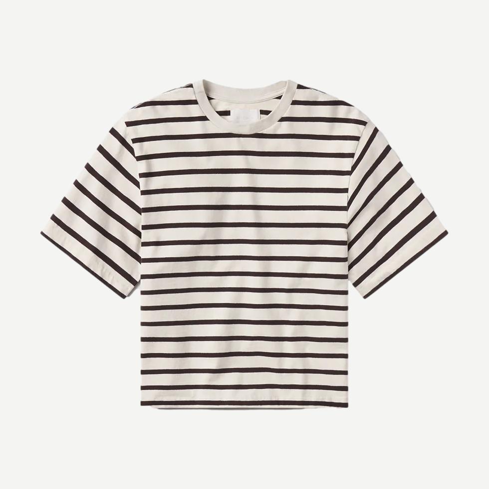 Goldie Tee - Chocolate Stripe - Galvanic.co
