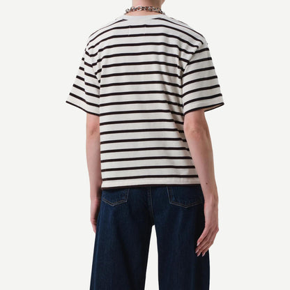 Goldie Tee - Chocolate Stripe - Galvanic.co