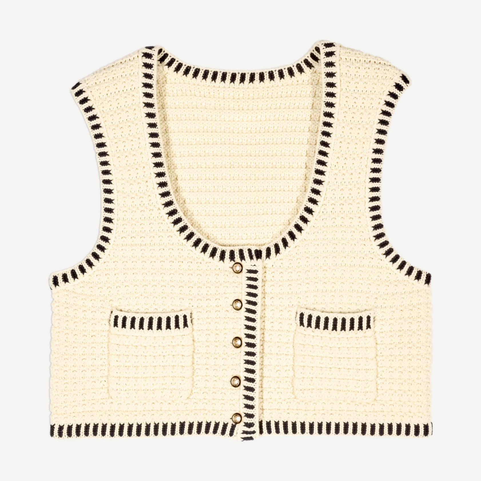 Gustave Cardigan - Ecru - Galvanic.co