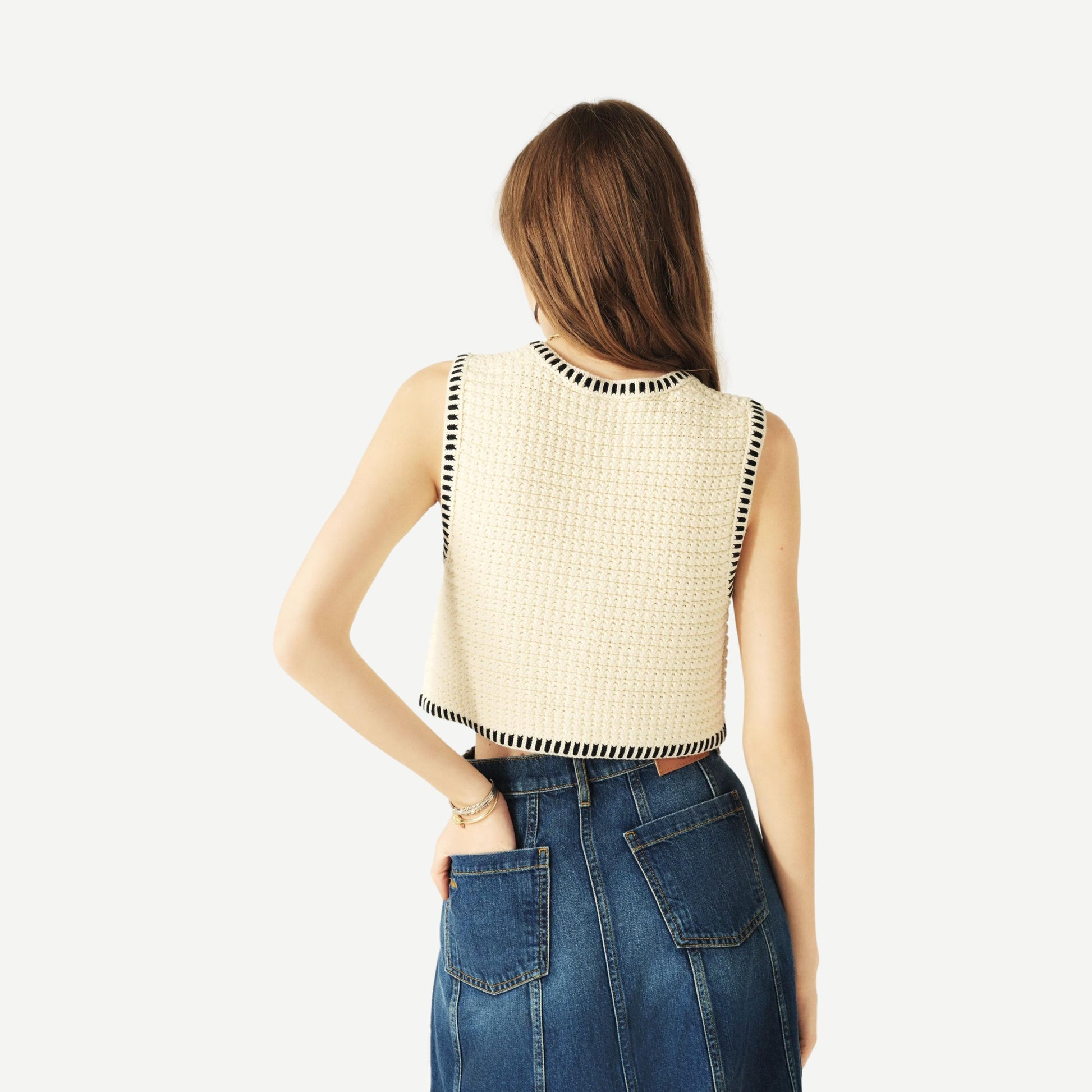 Gustave Cardigan - Ecru - Galvanic.co