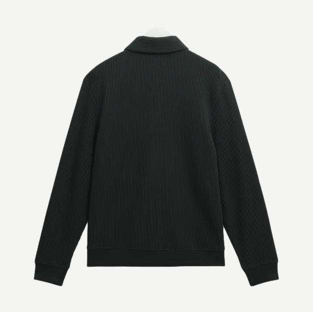 Hays Jersey Overshirt Rigid Waffle - Dark Green - Galvanic.co