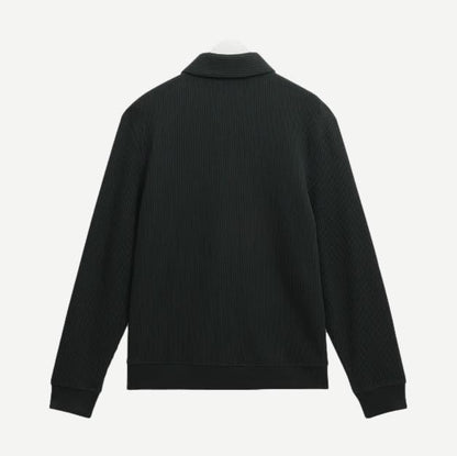 Hays Jersey Overshirt Rigid Waffle - Dark Green - Galvanic.co