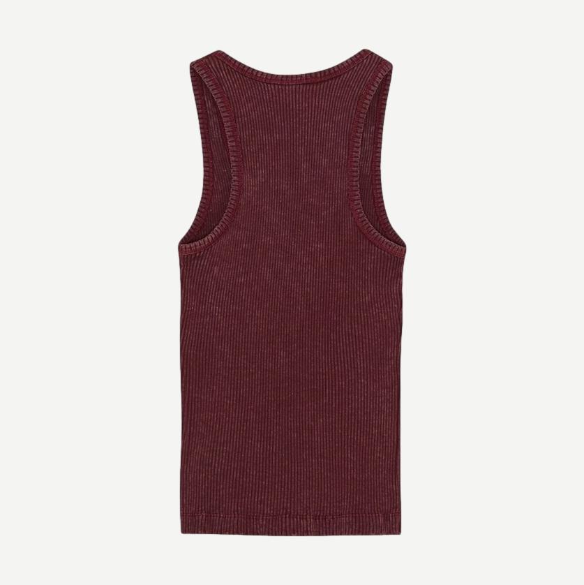 Heavy Rib Jersey Tank Top - Port Royale - Galvanic.co