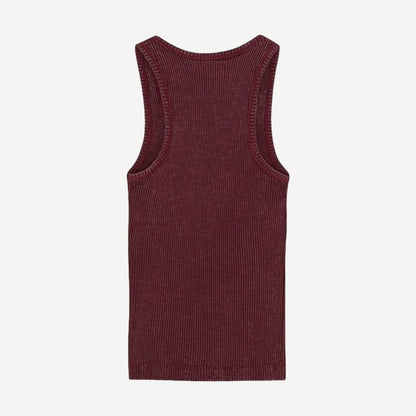 Heavy Rib Jersey Tank Top - Port Royale - Galvanic.co