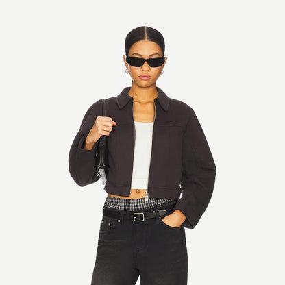 Heavy Terry Jersey Bomber - Phantom - Galvanic.co