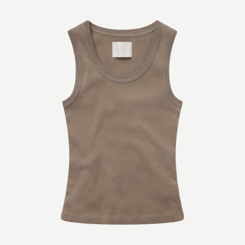 Ines Waffle Tank - Bezal - Galvanic.co