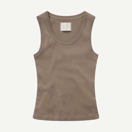 Ines Waffle Tank - Bezal - Galvanic.co