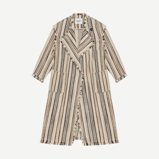 Inita Coat - Ecru - Galvanic.co