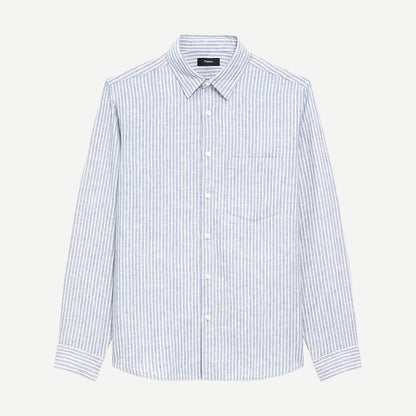 Irving Summer Striped - Dark Rainstorm/Eggshell - Galvanic.co