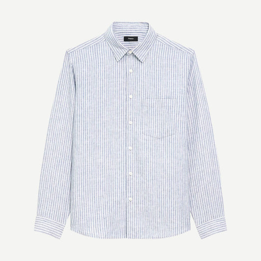 Irving Summer Striped - Dark Rainstorm/Eggshell - Galvanic.co